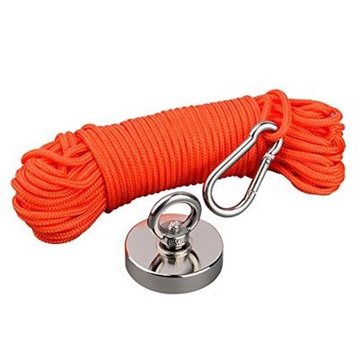 Sterke ronde vismagneet voor reddings- en schattenjacht Tolerantie ± 0,1 mm Sinds 2000