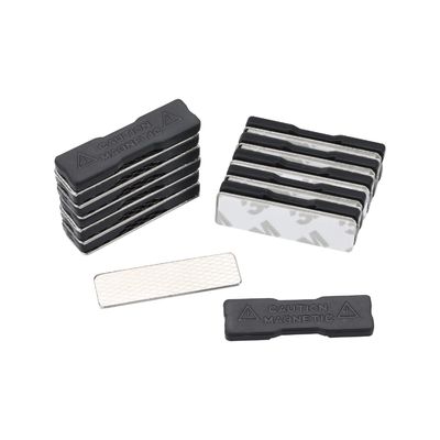 Bloc Magnetische naamplaat Tolerantie ± 1% Plastic naamplaat met magnetische bevestiging