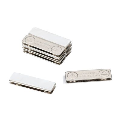 Sterke ABS magnetische naambadgehouders met staal achterplaat bevestigingsmiddel en 3M lijm