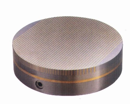 Ni-Cu-Ni-coating NdFeB magneet rond elektrisch magnetisch Chuck D125mm-100KG voor vasthouden