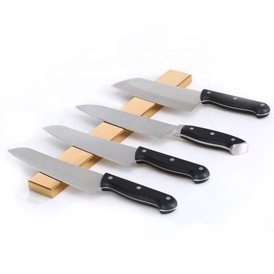 Buitenruimte ruimte release Gouden kleur Titanium Magnetische mesbalk 400x45x15mm Grootte