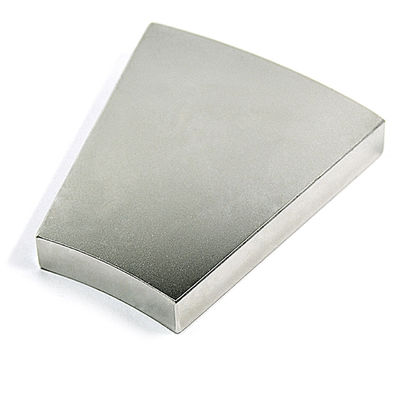 Segment Neodymiummagnet voor op maat gemaakte DC-motoronderdelen 45SH Arc Permanent Moto Magnet