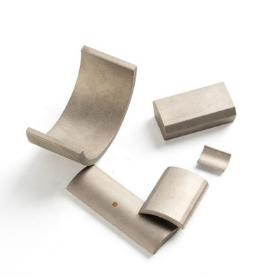 Geen plating SmCo motormagneet gemaakt van Samarium Cobalt voor boogtoepassingen