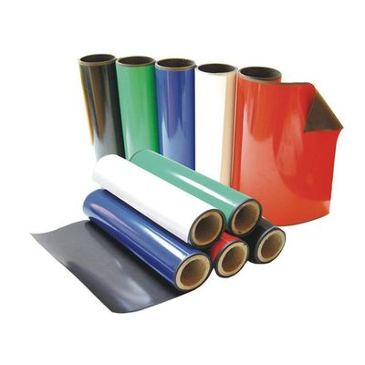 PVC zachte, flexibele, kleurrijke rubbermagneet, flexibele, magnetische plaatrol voor het drukken