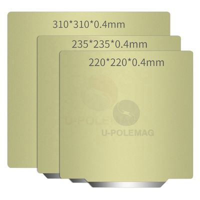 Flexibel en duurzaam 3D-printer PEI Spring Steel Sheet Frosted Magnetic Base Inclusief