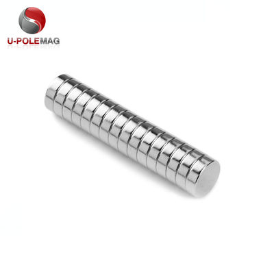 Gevormd neodymiumcilindermagneet 10 mm x 3 mm voor permanente magnetische materialen