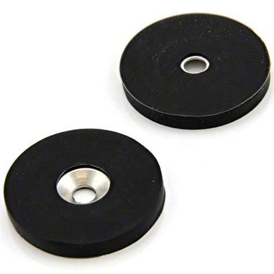 Waterdichte magnetische basis NdFeB-discmagneet met rubbercoating en maatmaat