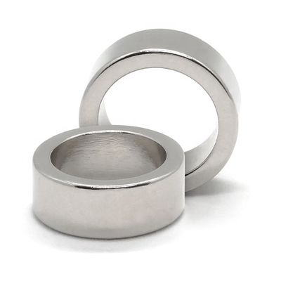 Custom N40 Uni Pole Radial Oriented Ring Tube Neodymium Magnet met ±0,05 mm Tolerantie
