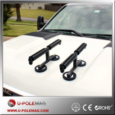 Permanente rubber gecoate houder auto dak magneet Grootte Dia 66mm of op maat