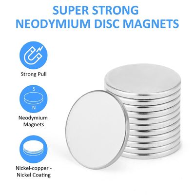Ringvorm Zeldzame aard NdFeb magneten 20 jaar Custom Super Strong Disc N52 Neodymium Magnet