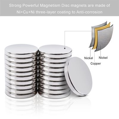 Ringvorm Zeldzame aard NdFeb magneten 20 jaar Custom Super Strong Disc N52 Neodymium Magnet