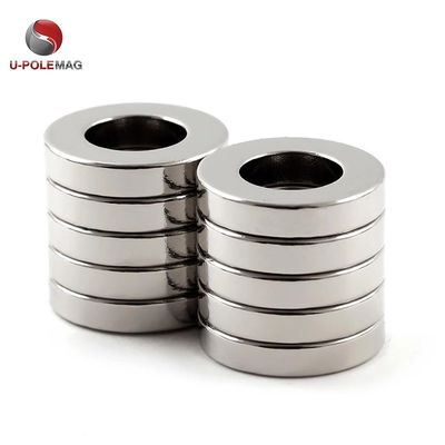 ISO9001 2000 Gecertificeerde Neodymium-magnetische ring van N52-klasse voor aangepaste toepassingen