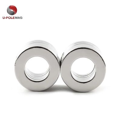 ISO9001 2000 Gecertificeerde Neodymium-magnetische ring van N52-klasse voor aangepaste toepassingen