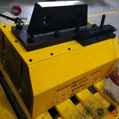 1000 kg Nominale hefsterkte Permanente magnetische hefmachine met 3,5 keer veiligheidspercentage