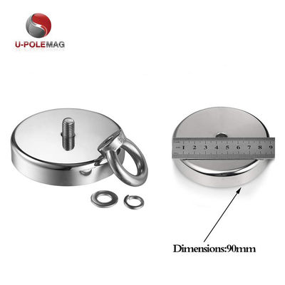 Sterke ronde vismagneet voor reddings- en schattenjacht Tolerantie ± 0,1 mm Sinds 2000