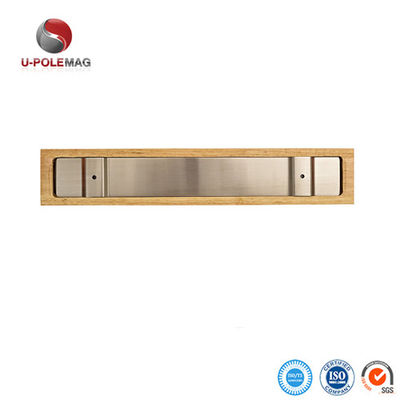 ISO9001 2000 Systeem 16" Duurzaam houten magnetisch mesblok voor georganiseerde keuken