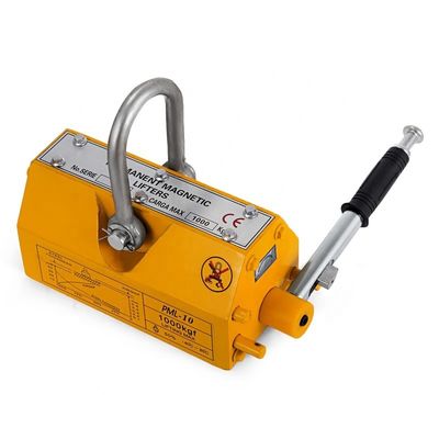 55.5 kg dode gewicht PML-1000 Verwisselbare handgestuurde hefmagneet voor industriële