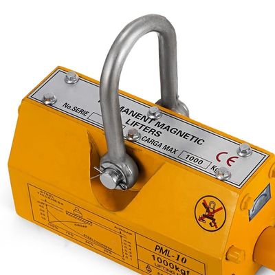 55.5 kg dode gewicht PML-1000 Verwisselbare handgestuurde hefmagneet voor industriële