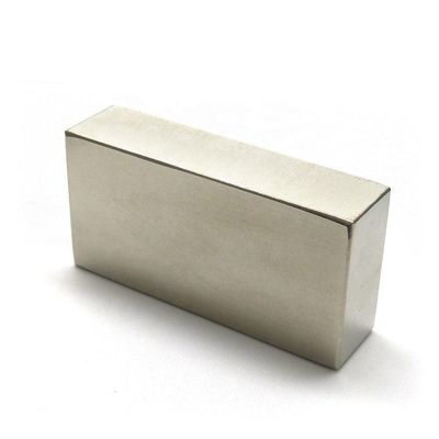 ISO14004 2004 Goedgekeurde N52 Neodymium Magnet Bar Block 100 x 50 x 20 mm voor het milieu