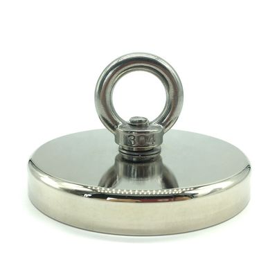 Dia 60mm 350lbs Force Neodymium Magnet Fishing Kit met D10mm x L10M touwgrootte