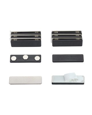 Bloc Magnetische naamplaat Tolerantie ± 1% Plastic naamplaat met magnetische bevestiging
