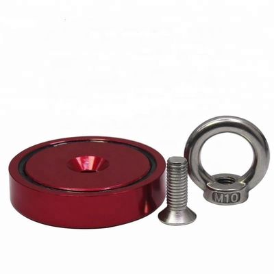 UPN04-75 350 lbs Neodymium vismagneet met oogbout en /-0,1 mm tolerantie haak type