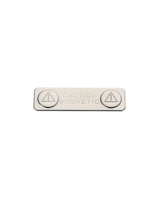 Sterke ABS magnetische naambadgehouders met staal achterplaat bevestigingsmiddel en 3M lijm