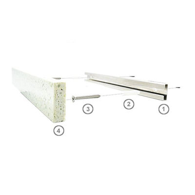 12" Krachtige Neodymium Magnet Steen voor Zwarte/Witte Marmer Magnetische Messerhouder Rack