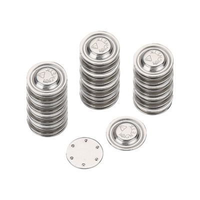 Metalen Magnetische Naam Badge Magneet 45x13mm Stalen plaat met één industriële magneet binnenin