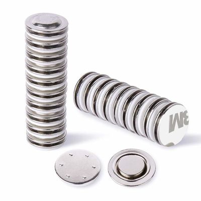 Metalen Magnetische Naam Badge Magneet 45x13mm Stalen plaat met één industriële magneet binnenin