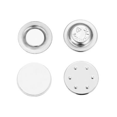 Metalen Magnetische Naam Badge Magneet 45x13mm Stalen plaat met één industriële magneet binnenin