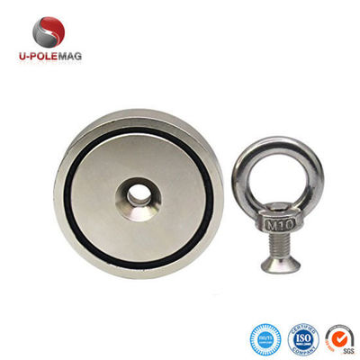 1200 lbs trekkracht Neodymium vismagneet met touw voor sterke magnetische trekkracht