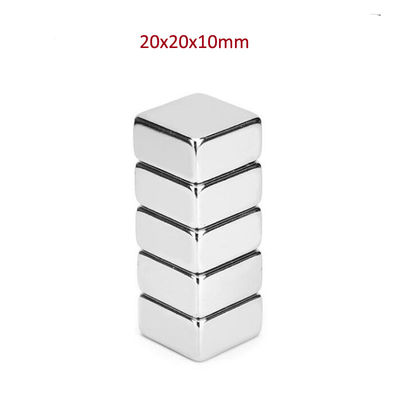 Directe F20x20x10mm N50 N52 rechthoekige neodymimagneet met ISO9001 2000-certificering
