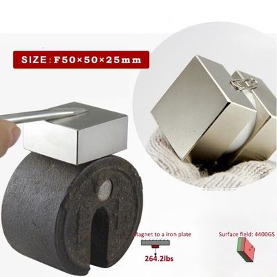 Directe F20x20x10mm N50 N52 rechthoekige neodymimagneet met ISO9001 2000-certificering