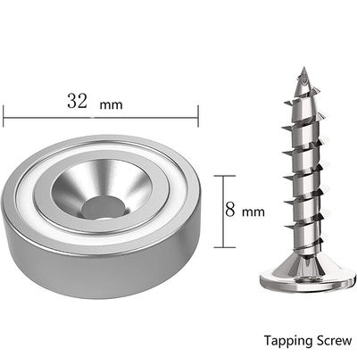 Neodymiummagneten Neodymiummagnetische bekertje met tegenonderzinking ongeveer 25-30 dagen Levertyd