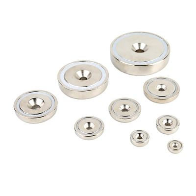 Sterke NdFeB zeldzame aarde tegenzinken Neodymium Cup Pot Magneten met ± 0,01 mm Tolerantie