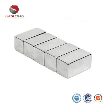 N45 Neodymiummagneet F50x50x10mm Ongeveer 190 g voor industriële en zware toepassingen