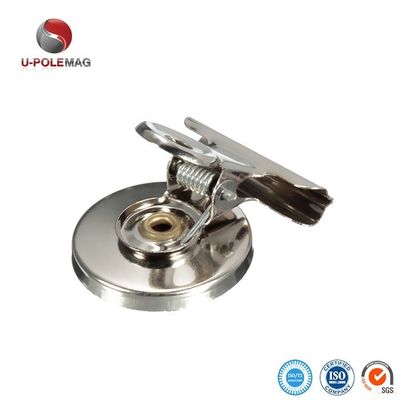 Neodymiummagneten van roestvrij staal Sterke magnetische papieren clips voor wand en whiteboard