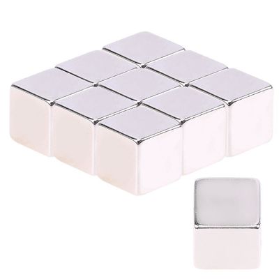 Gezinterde zeldzame aardmagneet Proefsterke permanente vierkantmagneet 50*50*25