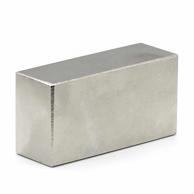 Maximale werktemperatuur 60°C NdFeB-magneet N52 supersterk blok 50x25x10mm Neodymium