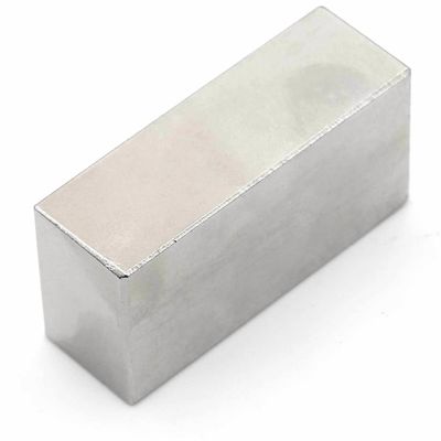 Maximale werktemperatuur 60°C NdFeB-magneet N52 supersterk blok 50x25x10mm Neodymium