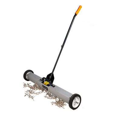 24 Inch Heavy Duty Roofing Industry Wiel Type Pick Up Tools Nagels Schroeven Magnetische vloerveger