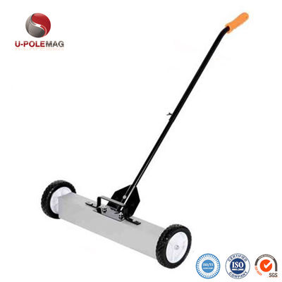 24 Inch Heavy Duty Roofing Industry Wiel Type Pick Up Tools Nagels Schroeven Magnetische vloerveger