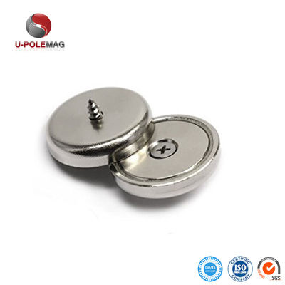 Neodymiummagnet Custom Cup Tool Holder met Countersunk Screw Bolt ISO9001 gecertificeerd