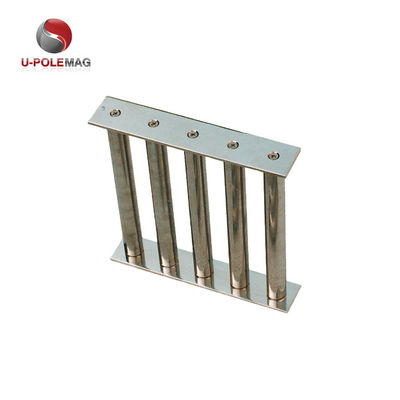 Permanente vierkantseparator Magnetische roosters 12000GS met magnetische staaf