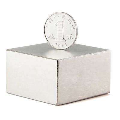 Industriële magneet N45-blok Neodymiummagneetmaterialen met supersterke sterkte