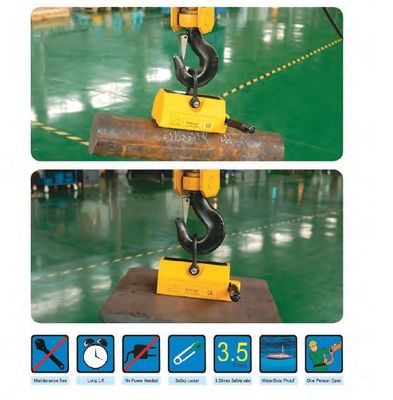 92X67mm Lifting Magnets 100kg 600kg 1000kg 3000kg Handmatige Permanente Magnetische Lifter