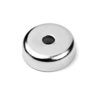 Verwerkingsdienst Tegenverzinking 9mm N52 Neodymium Flat Pot Magnet met en Goed