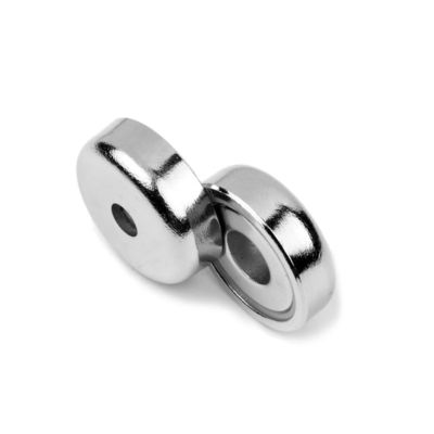 Verwerkingsdienst Tegenverzinking 9mm N52 Neodymium Flat Pot Magnet met en Goed