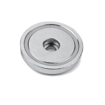 D42mm potmagneet met ronde neodymiummagnetische basis en sterke verplaatsingskracht